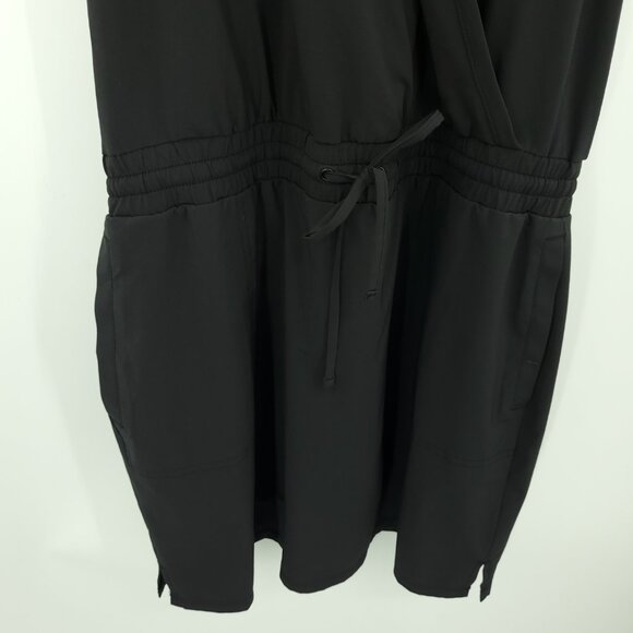 Athleta Take a Hike Active Dress W/Hidden Shorts 6 Black - Picture 7 of 13